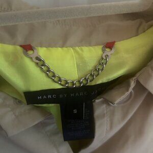Marc by Marc Jacobs Neon Trench Coat Size Small